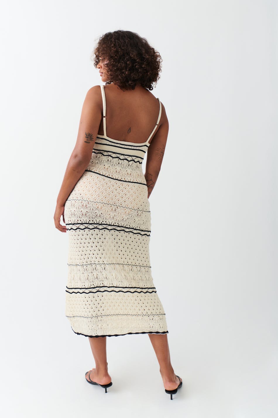 Knitted contrast
