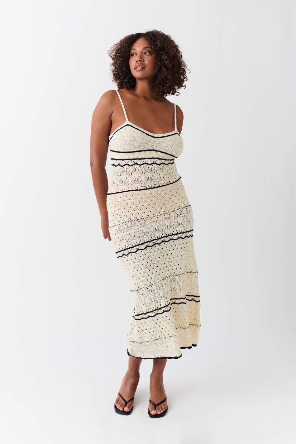 Knitted contrast