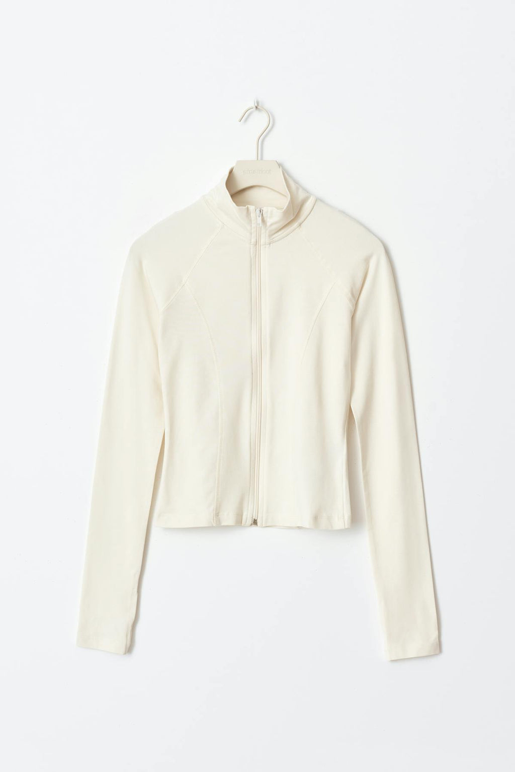 Soft touch zip jacket