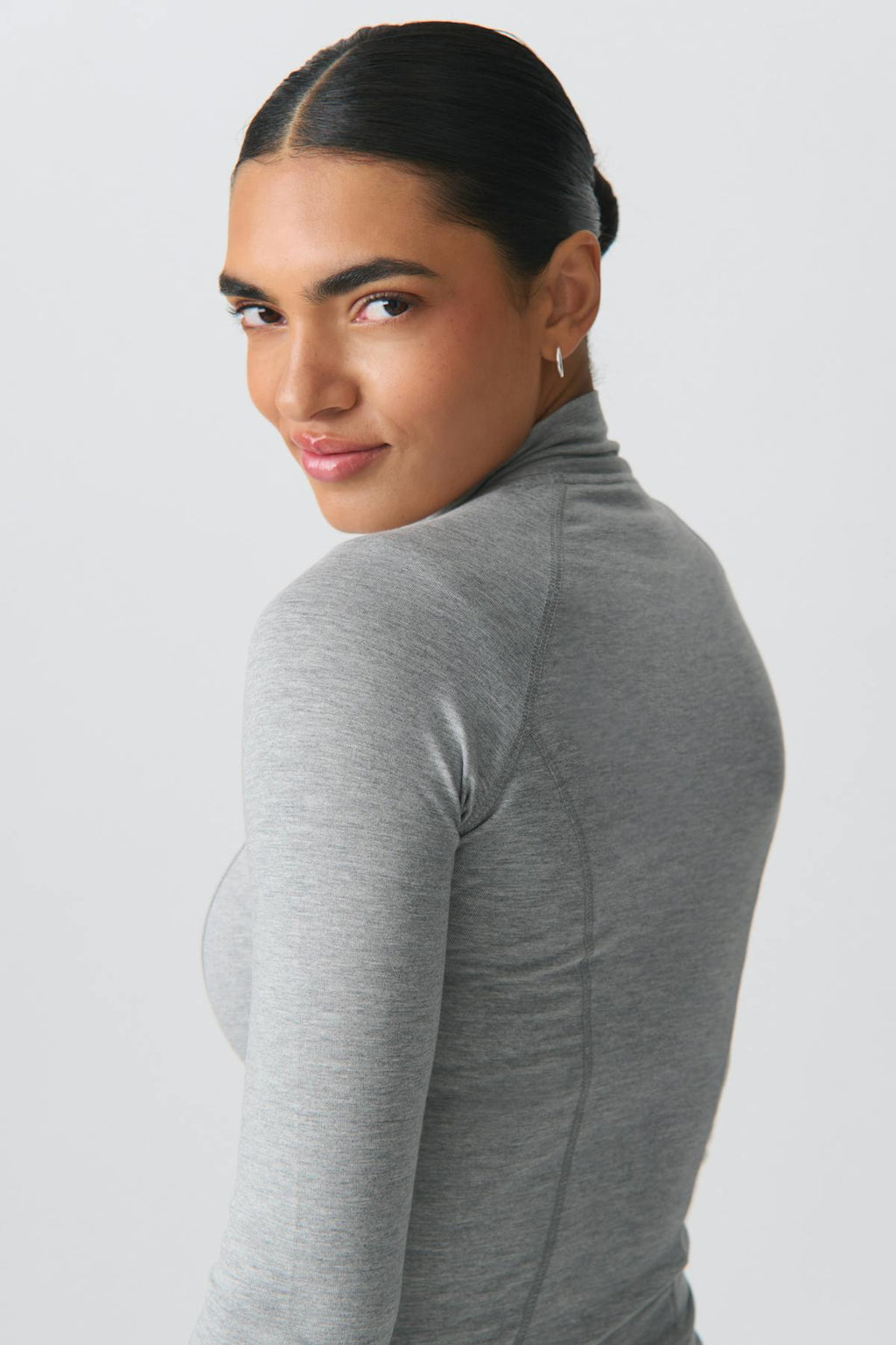 Soft touch zip jacket