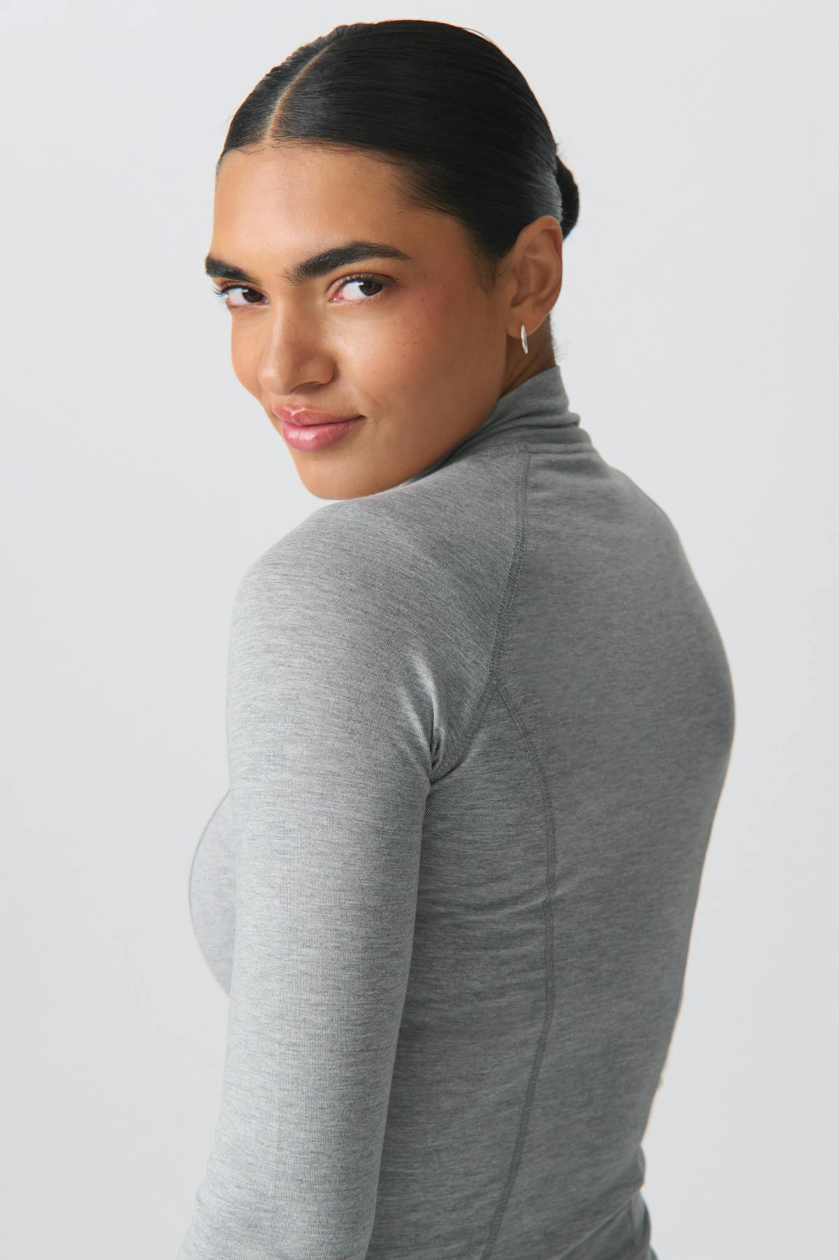 Soft touch zip jacket