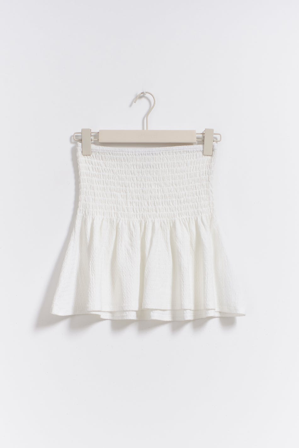 Short smock skirt