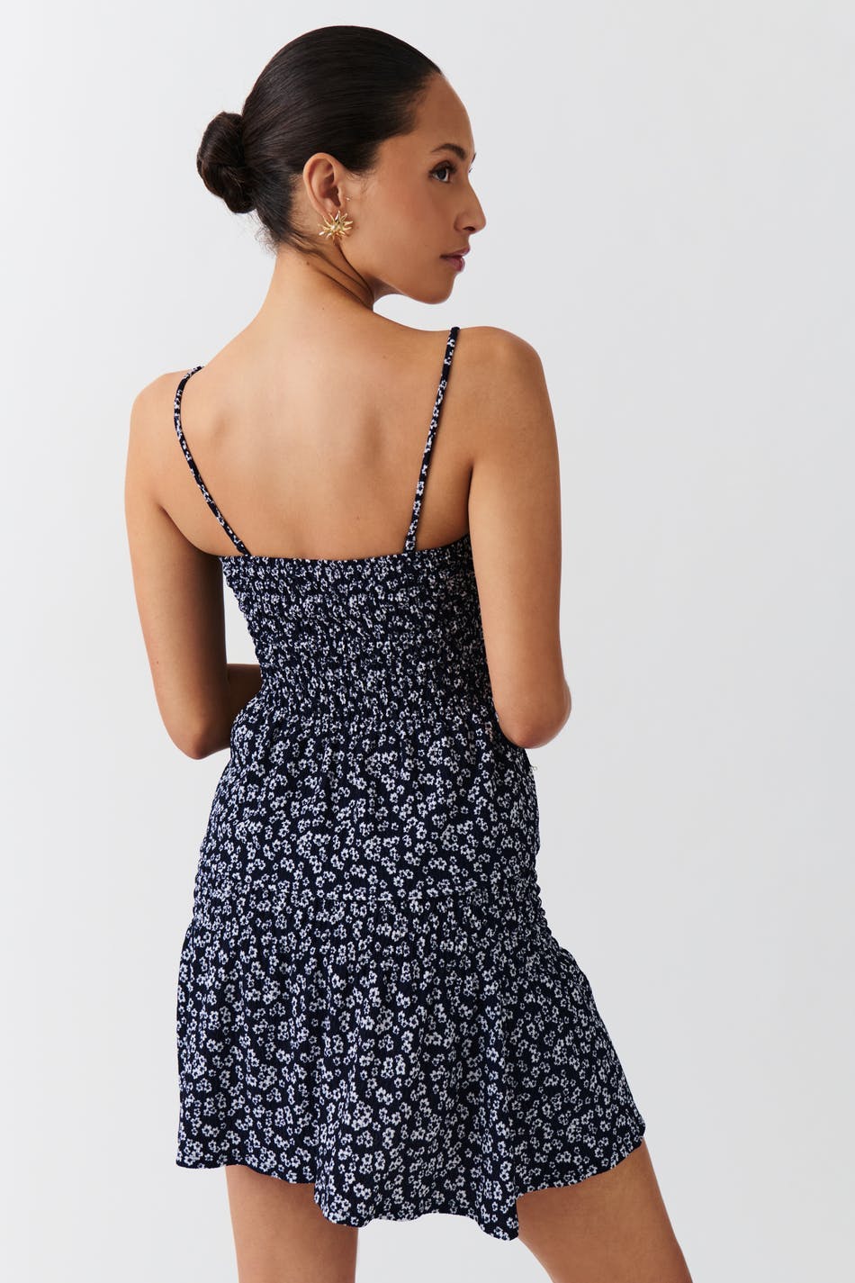 Short smock skirt