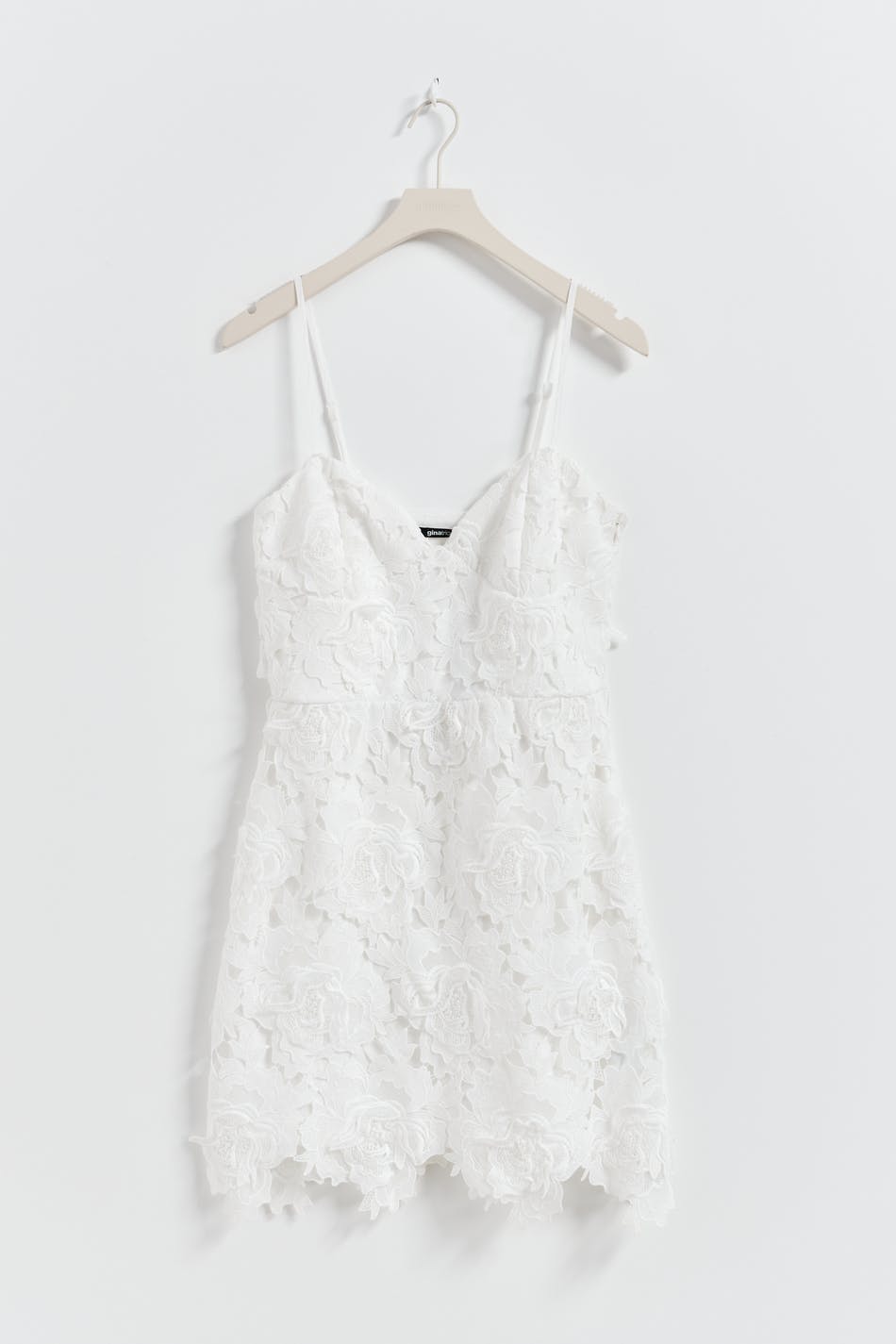 Bloom 3d lace mini dress