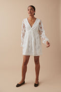 Floral loose fit mini dress