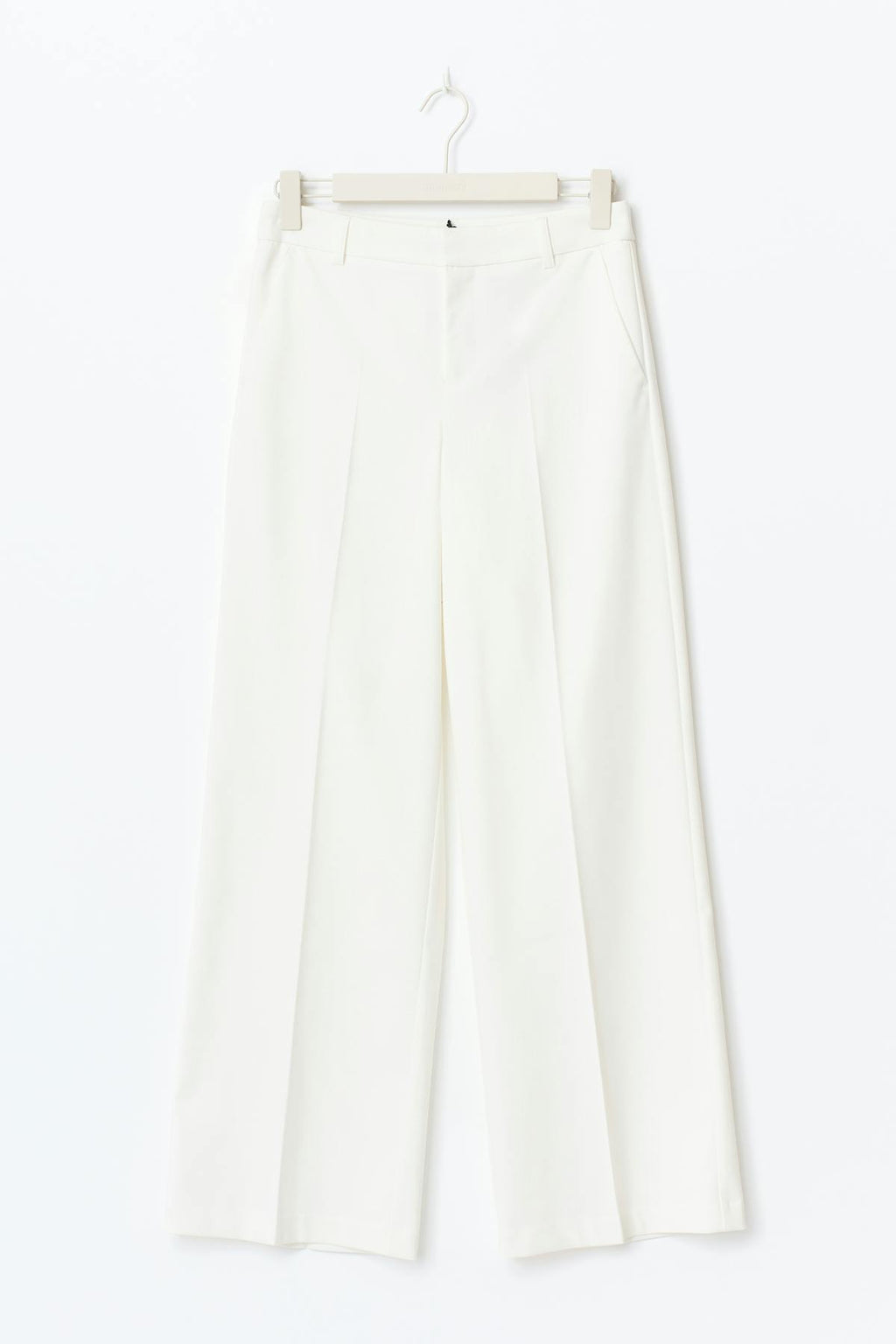 Wide leg suit trousers