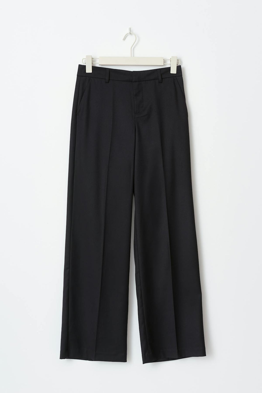 Wide leg suit trousers