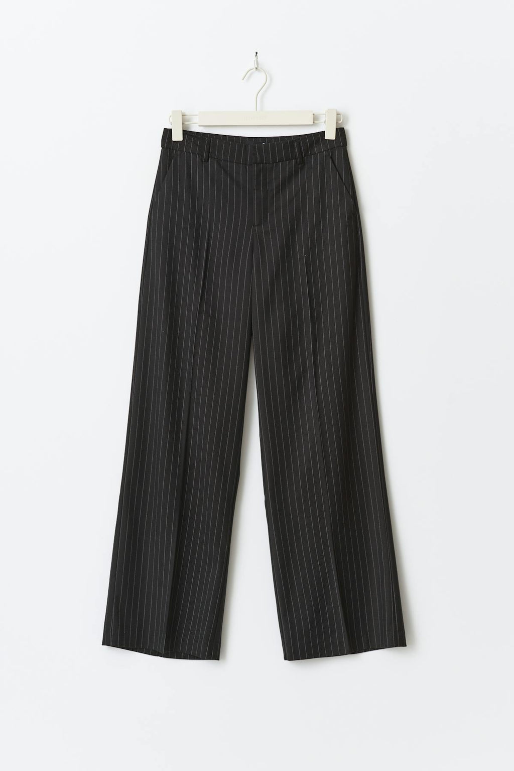 Wide leg suit trousers