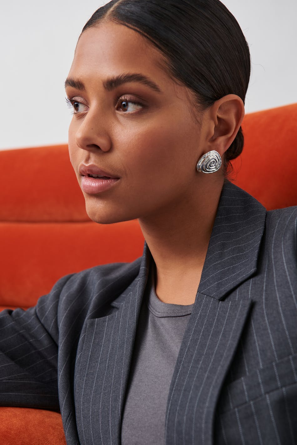 Spiral earrings