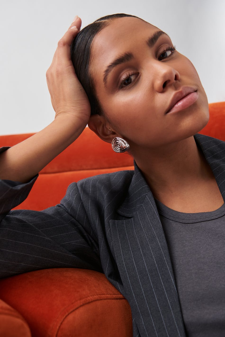 Spiral earrings