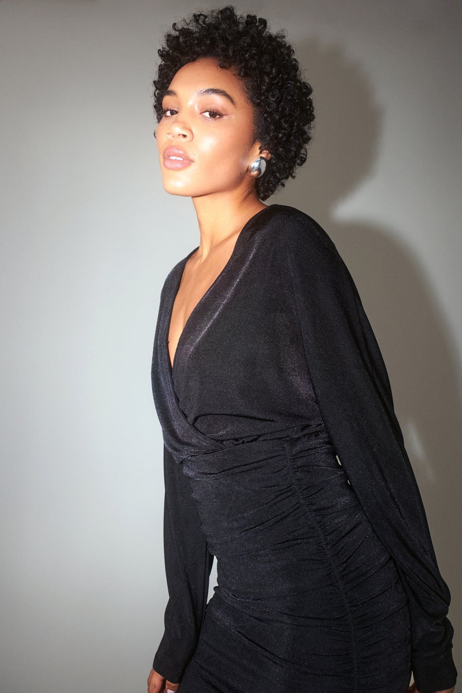 Buzzy ruched dress