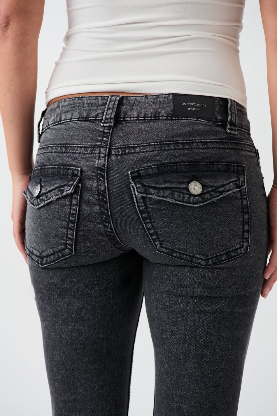 yk low bootcut jeans