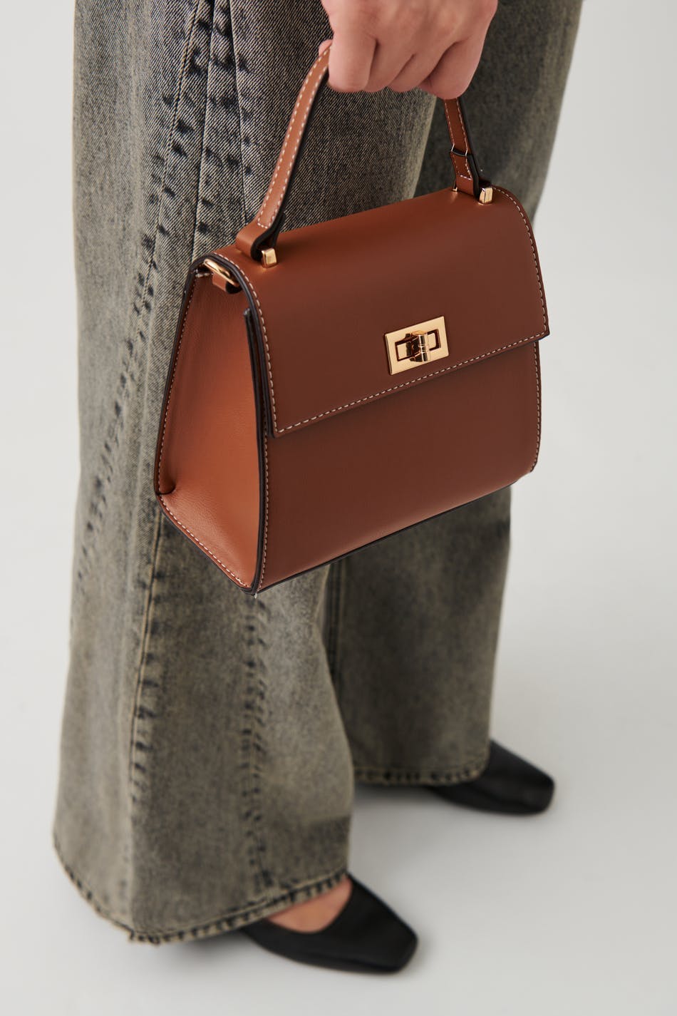 Midi clean aesthetic bag