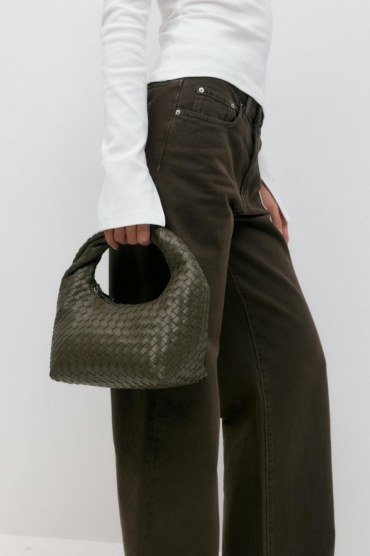 Braided handbag