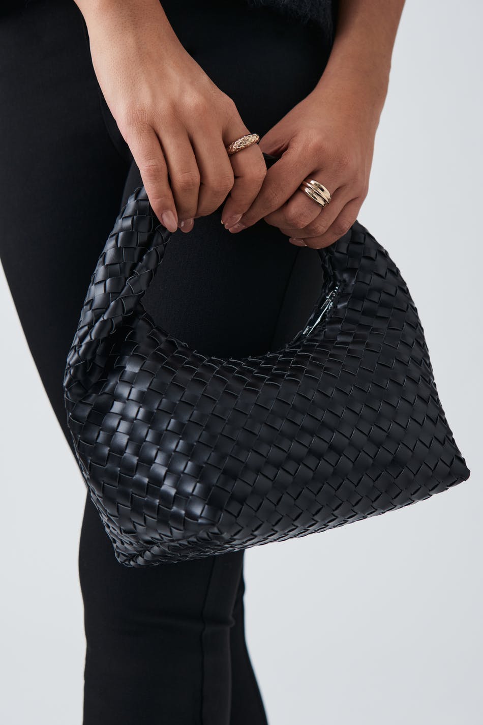 Braided handbag