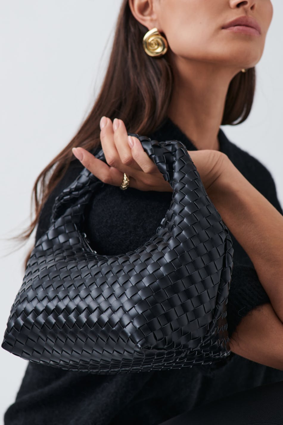 Braided handbag