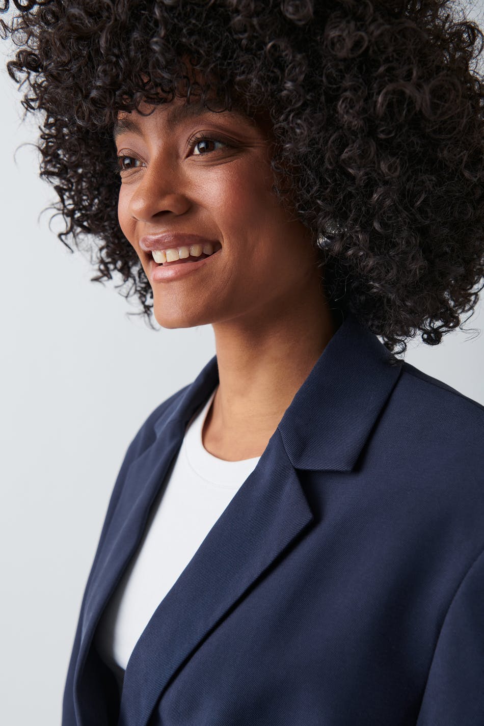 Boxy cropped blazer