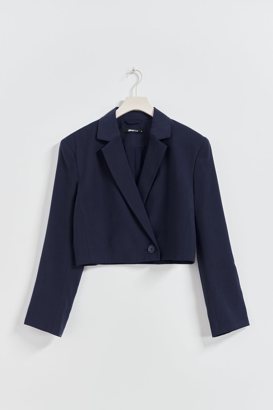 Boxy cropped blazer