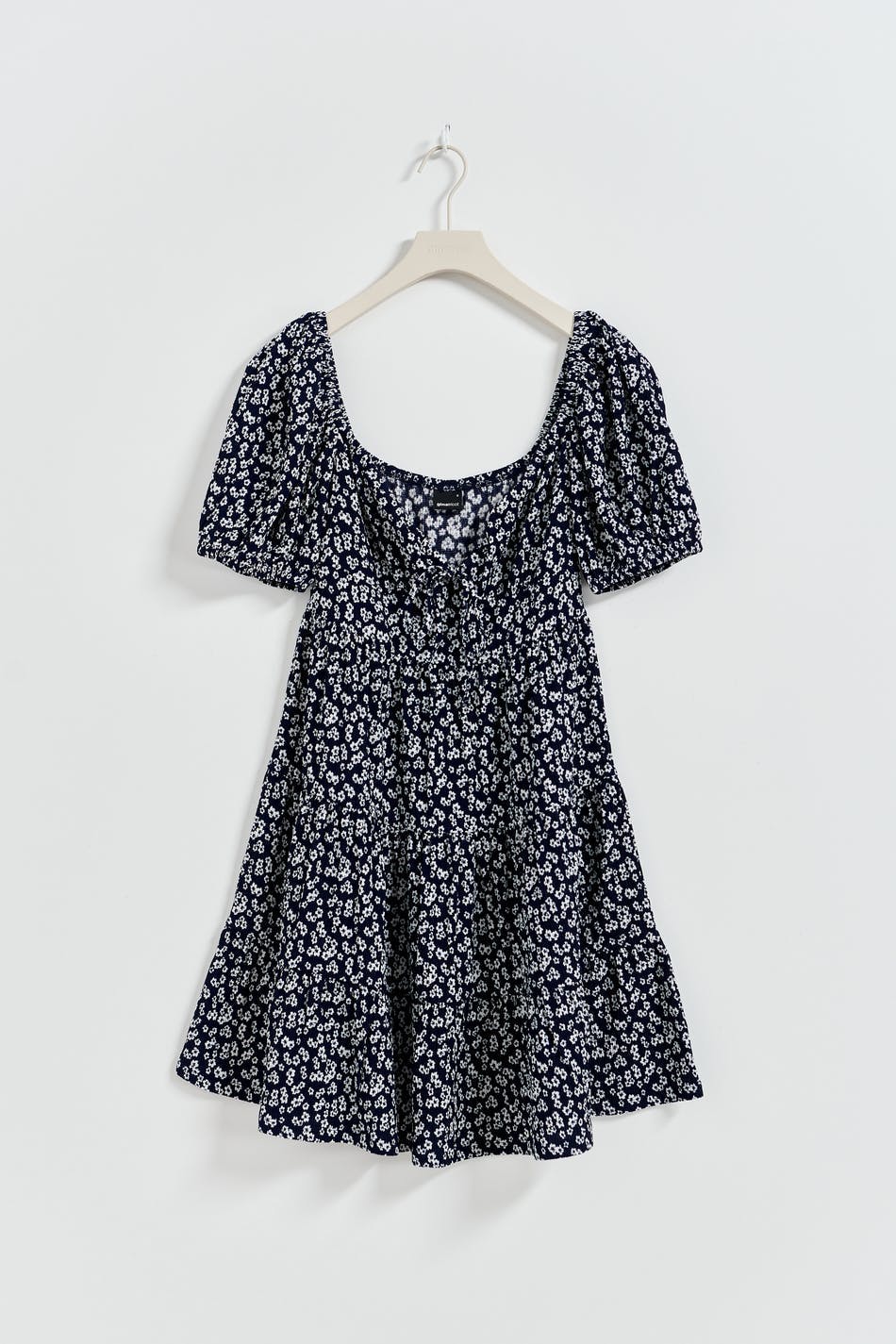 Puff sleeve mini dress