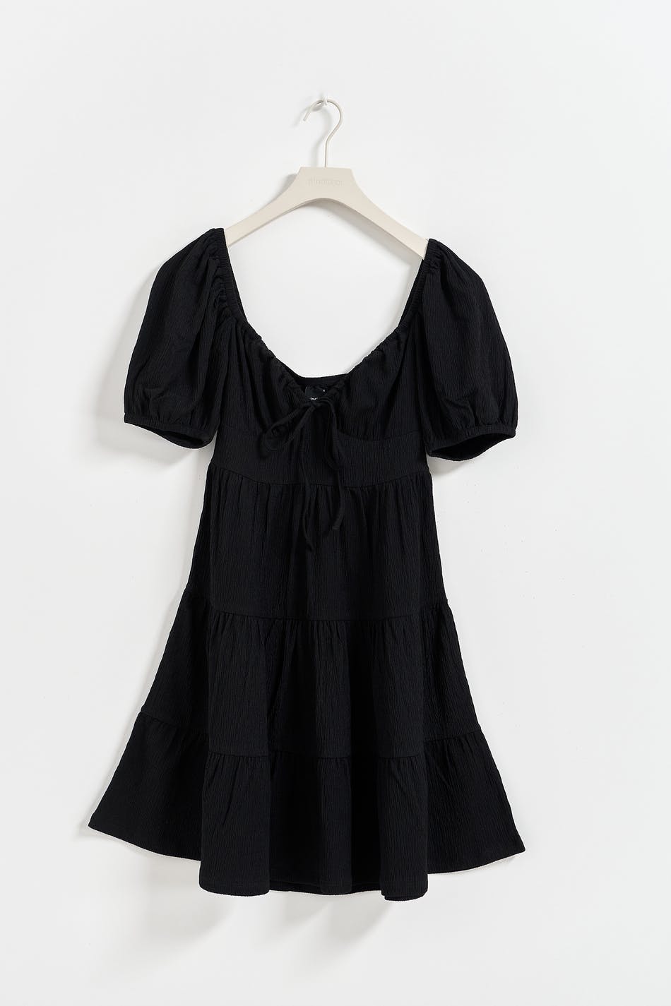 Puff sleeve mini dress