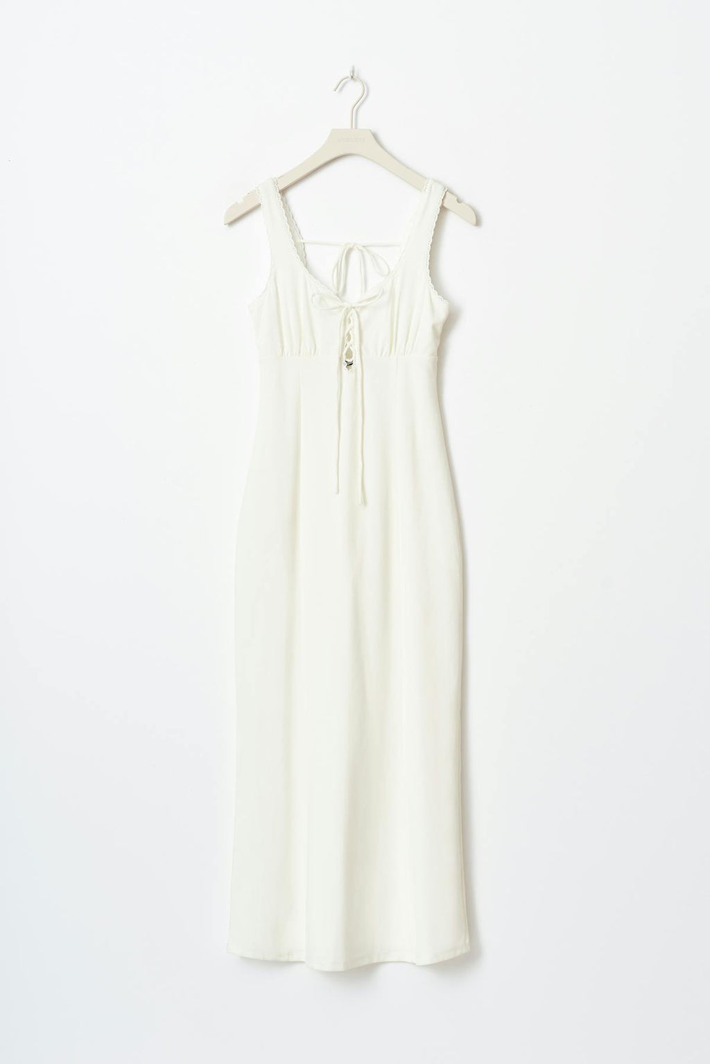 Lacing midi dress
