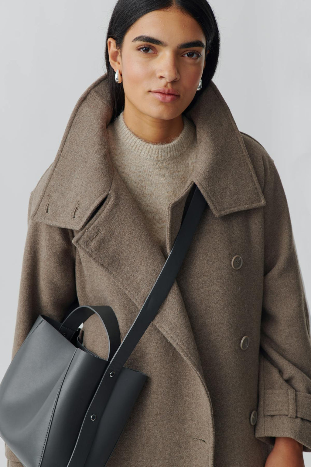 Pu midi bag