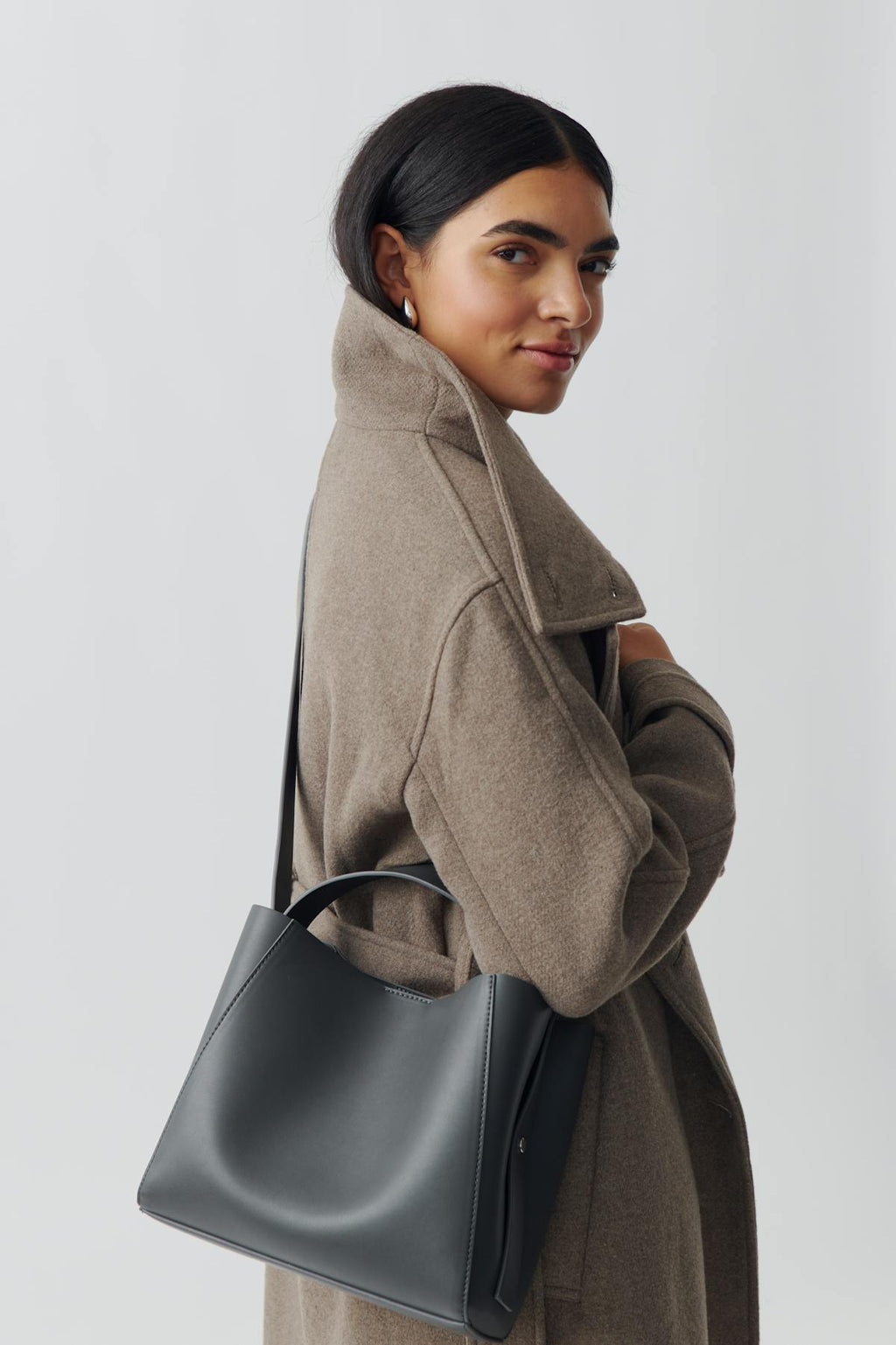 Pu midi bag