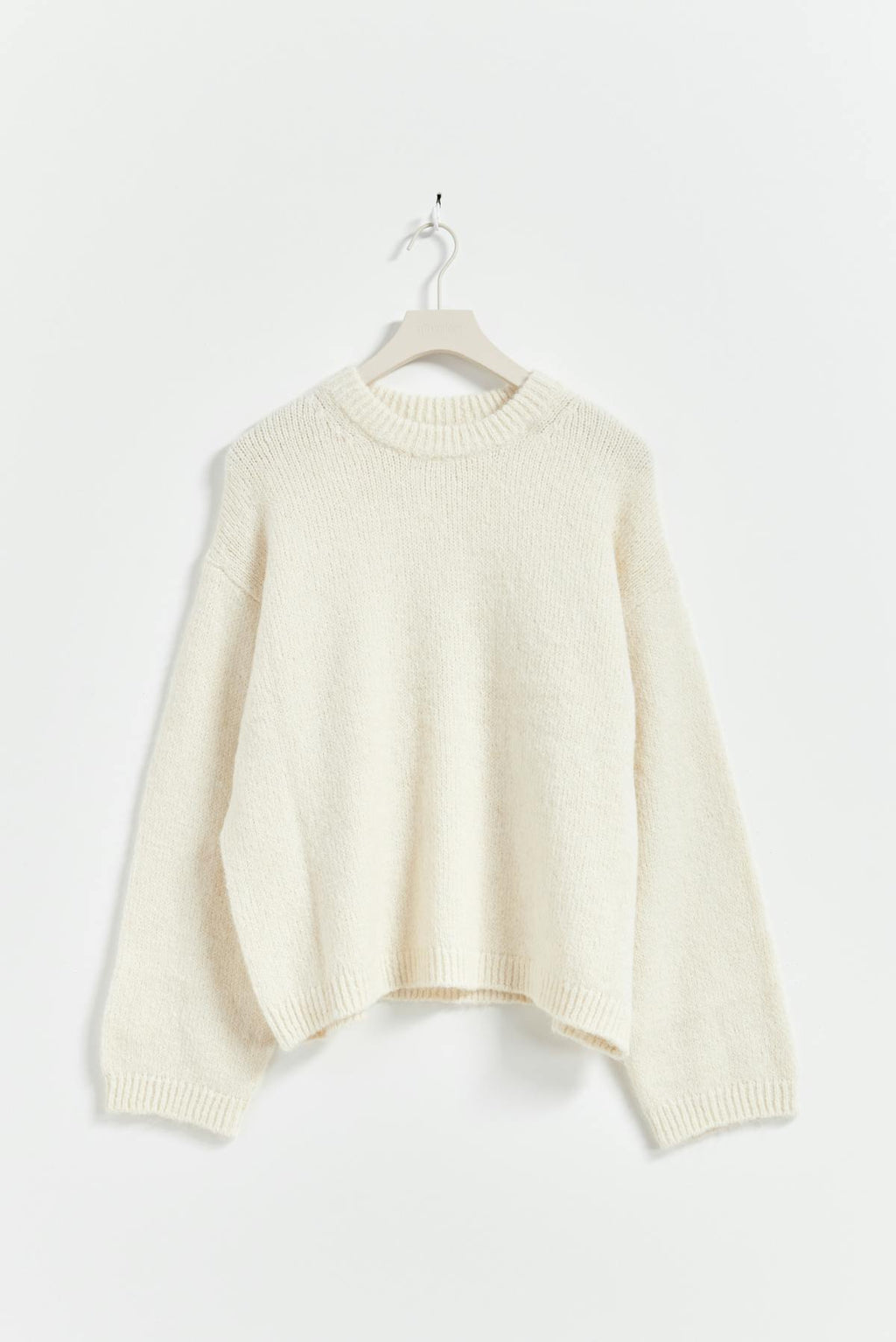 Boxy knitted sweater