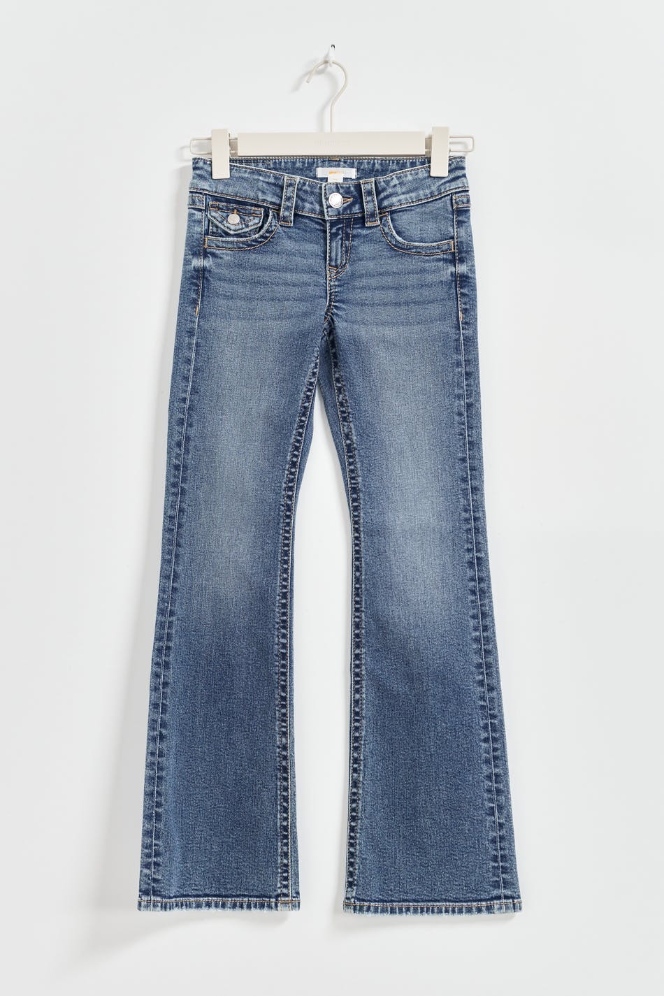 Sequins flare jeans