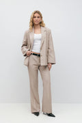 Relaxed bootcut trousers