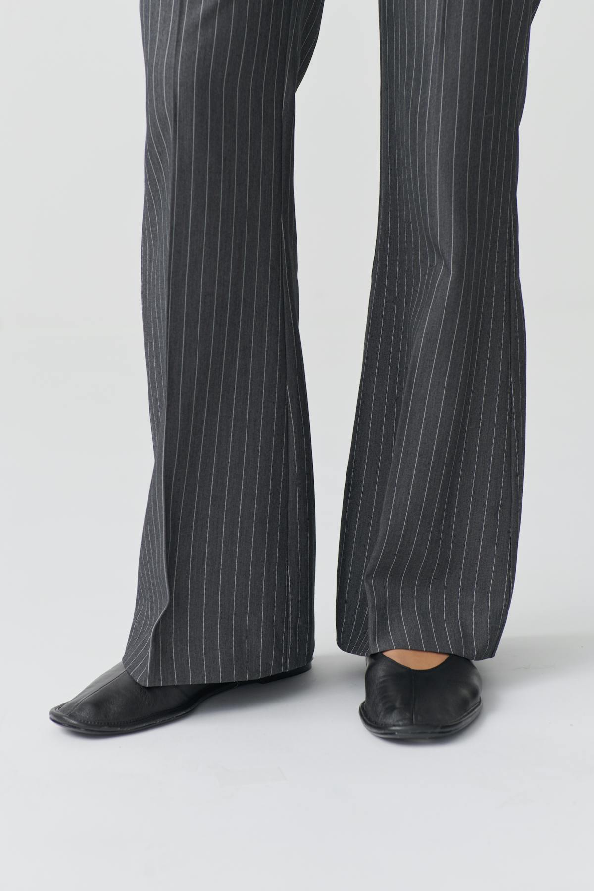Relaxed bootcut trousers