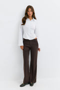 Relaxed bootcut trousers
