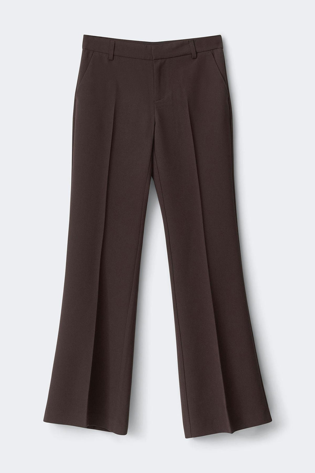 Relaxed bootcut trousers