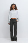 Relaxed bootcut trousers
