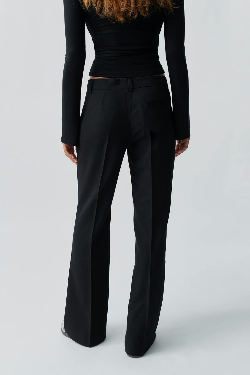 Relaxed bootcut trousers