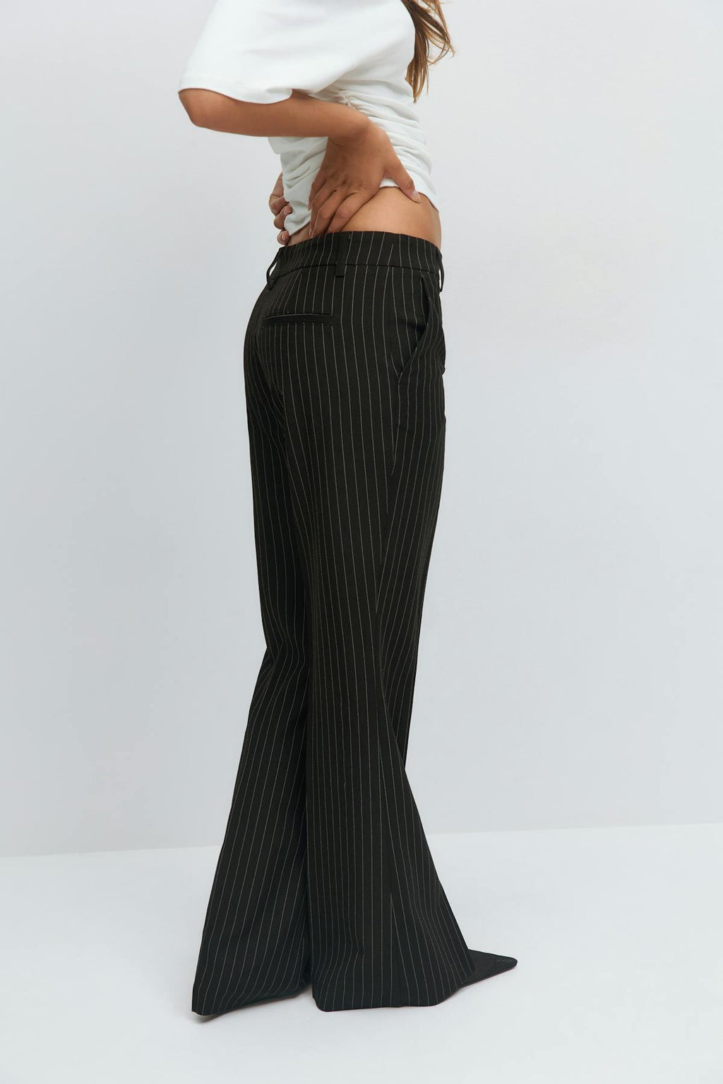 Relaxed bootcut trousers