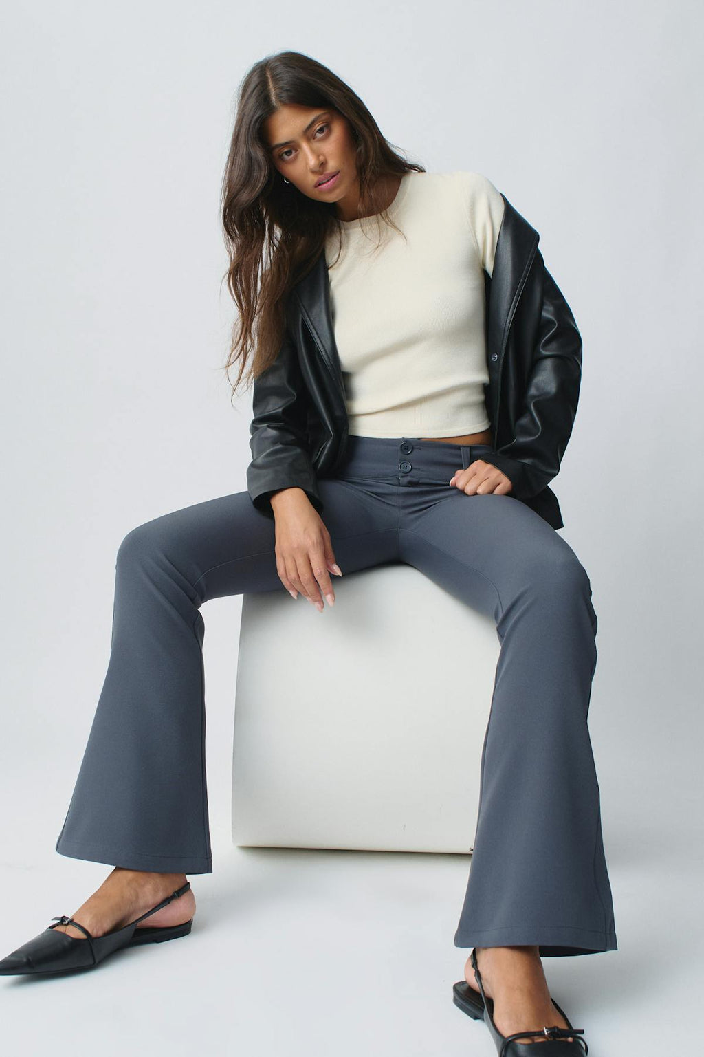 Y2k bootcut trousers