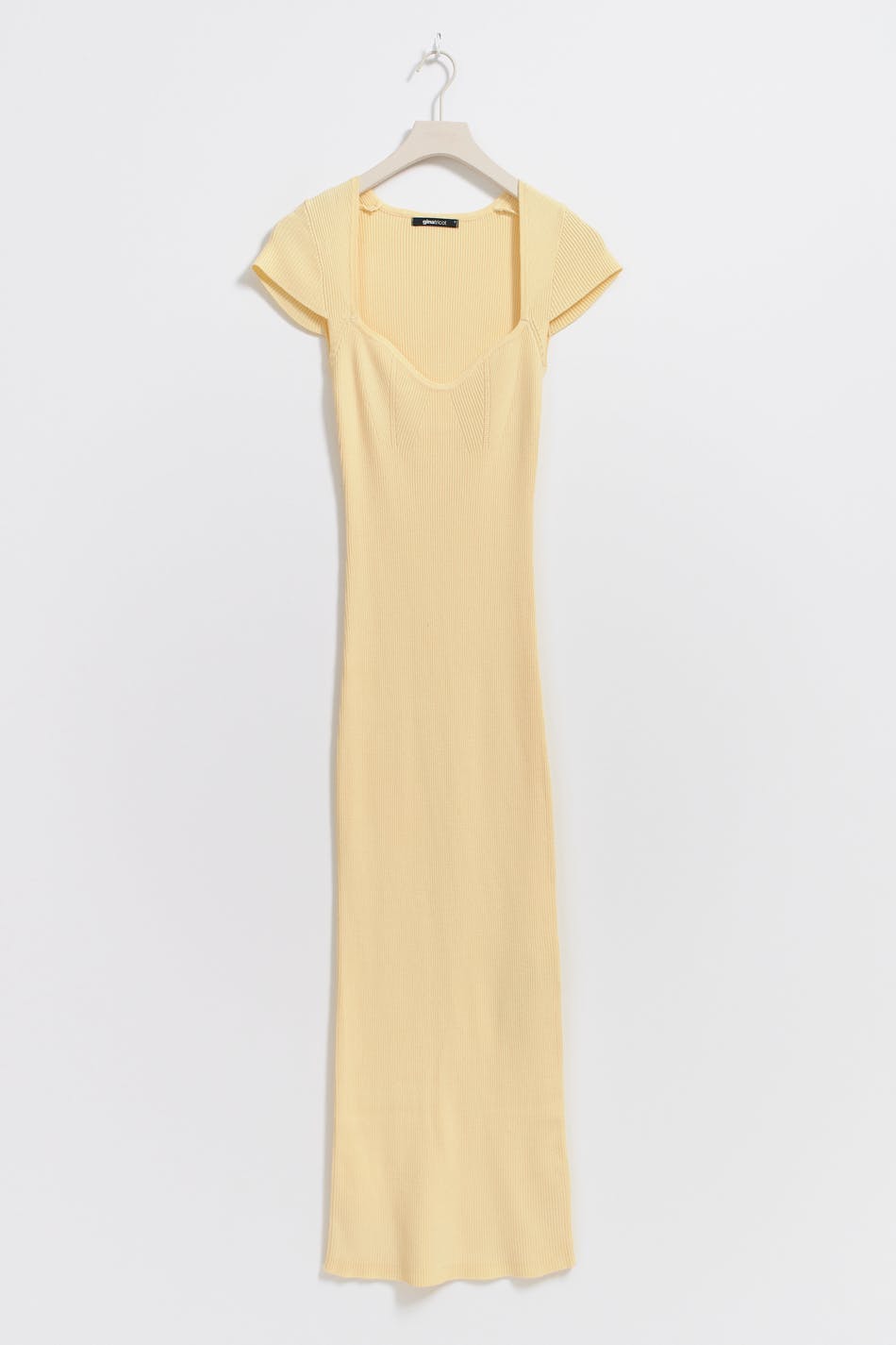 Knitted midi dress