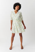 Mini wrap dress