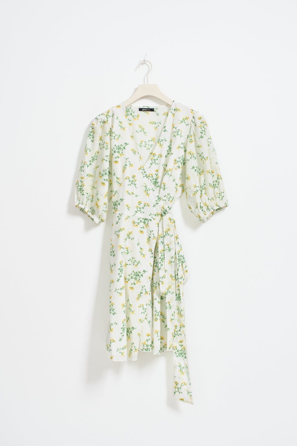 Mini wrap dress