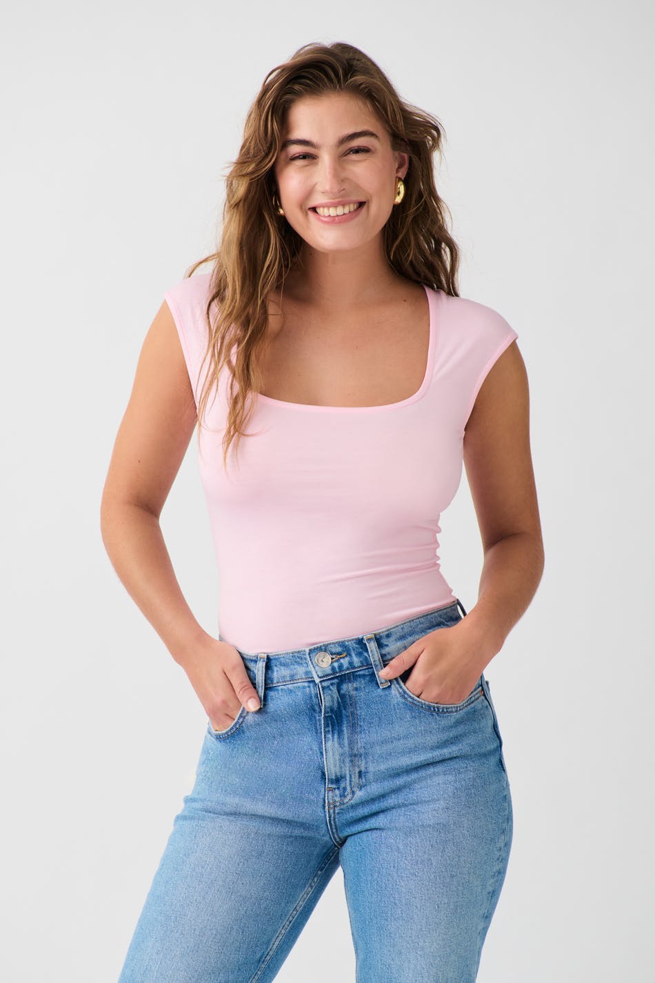 Soft touch tight top