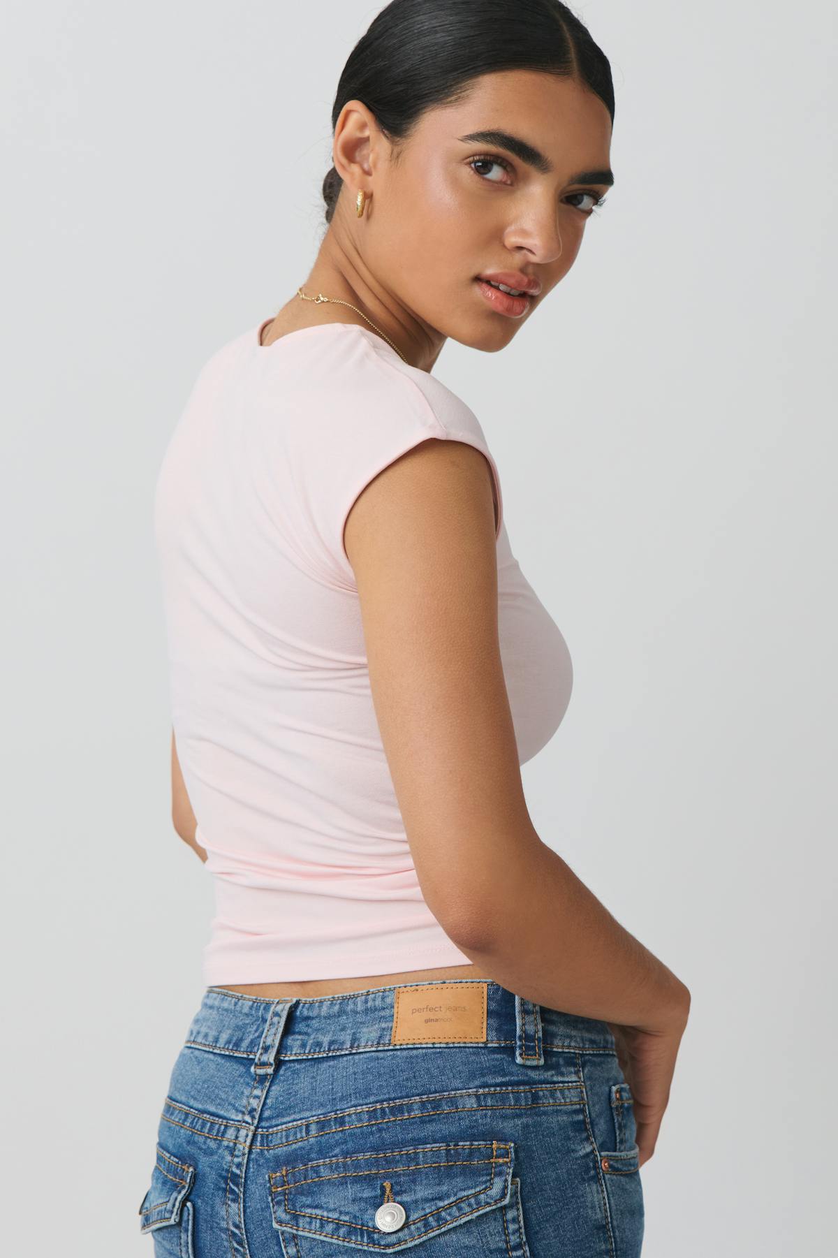 Soft touch tight top