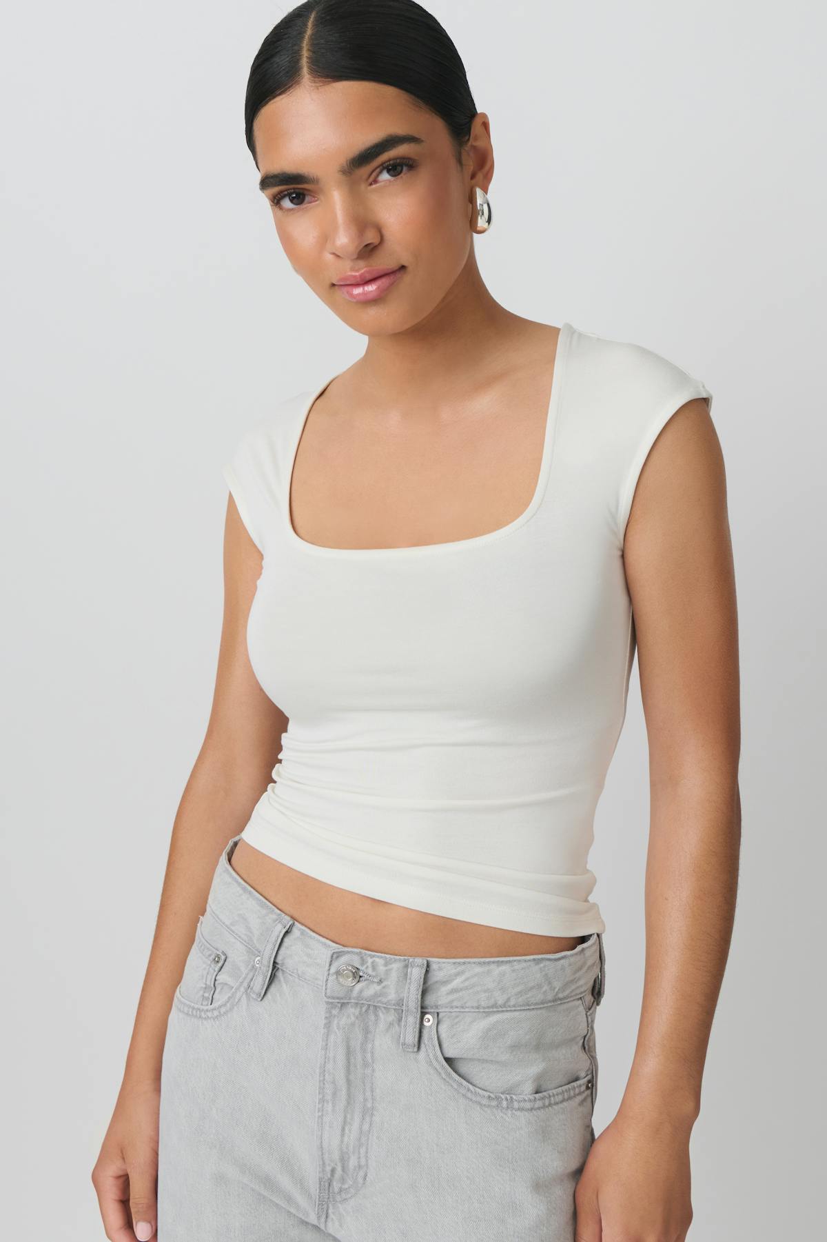 Soft touch tight top