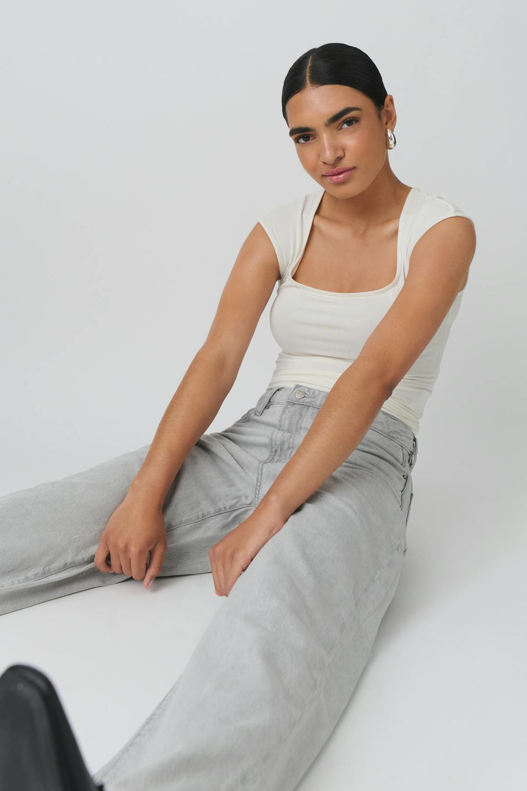 Soft touch tight top