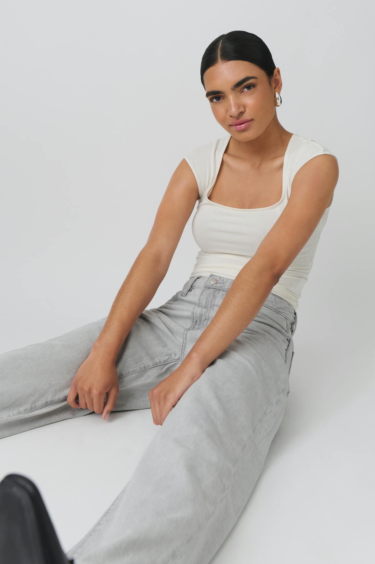 Soft touch tight top