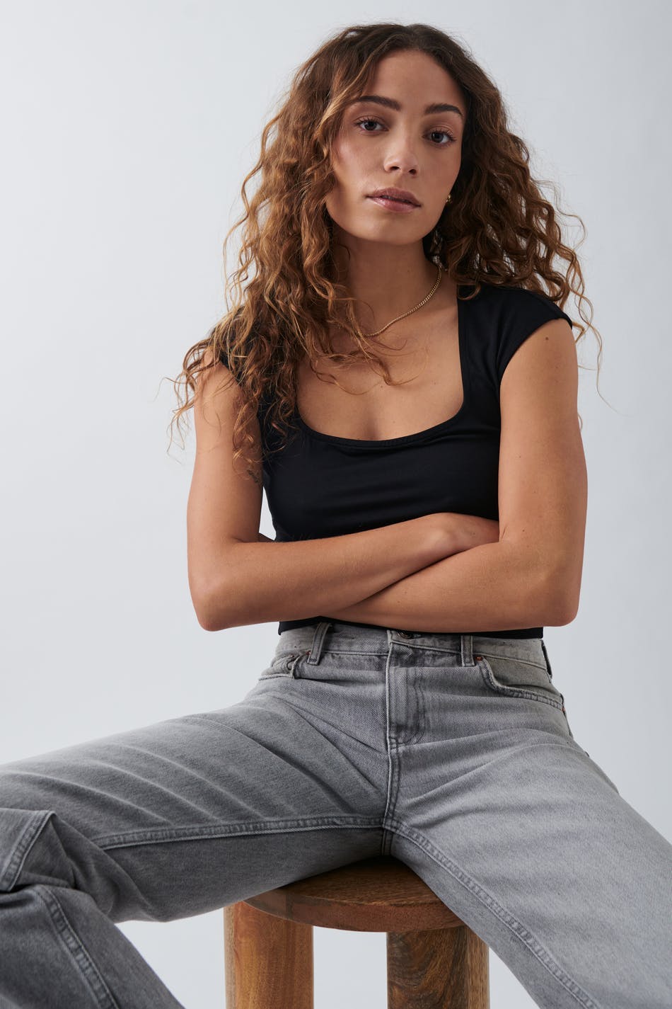 Soft touch tight top