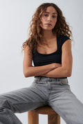 Soft touch tight top