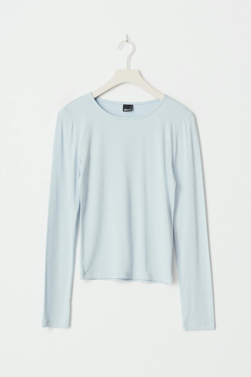 Soft touch crew neck top