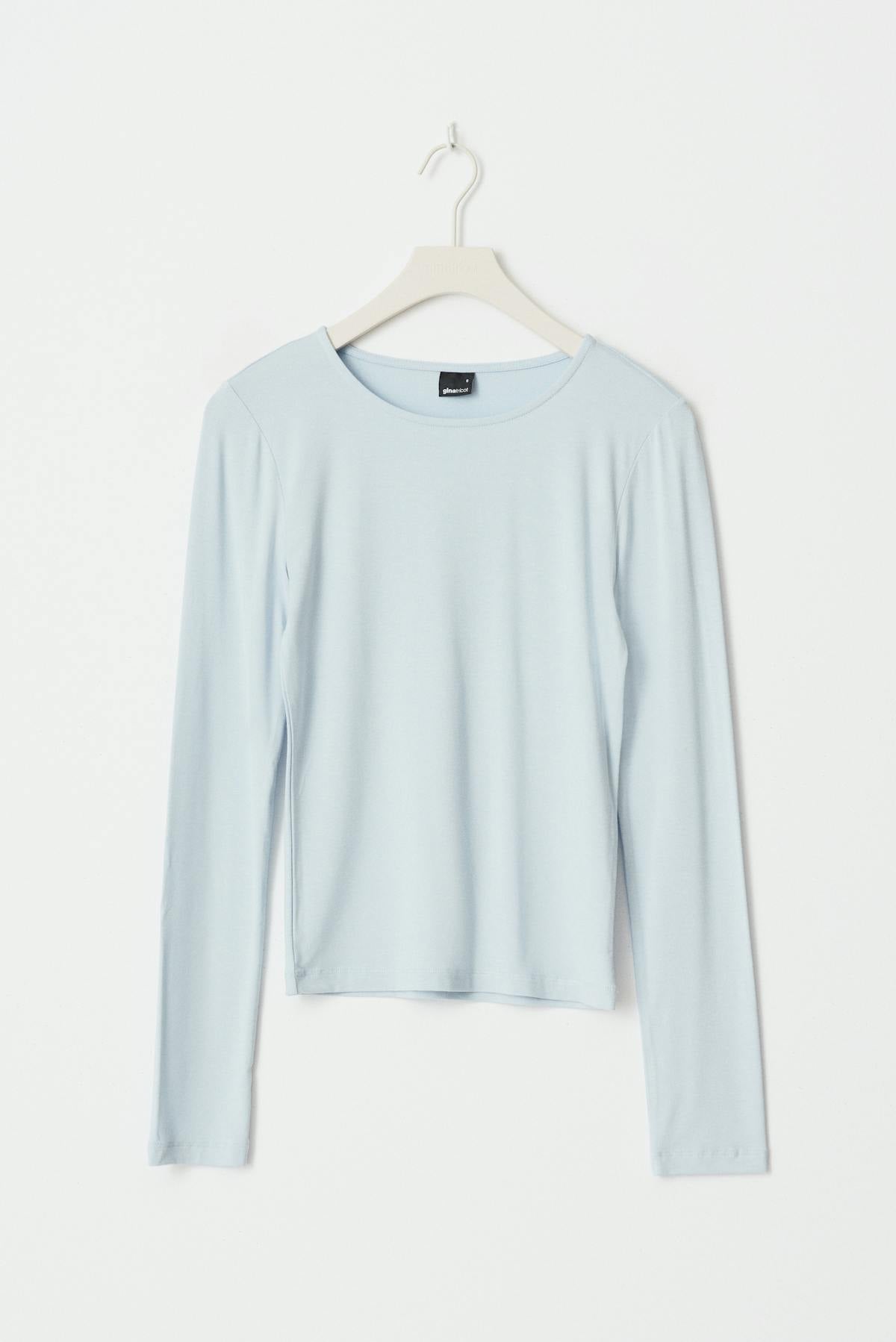 Soft touch crew neck top