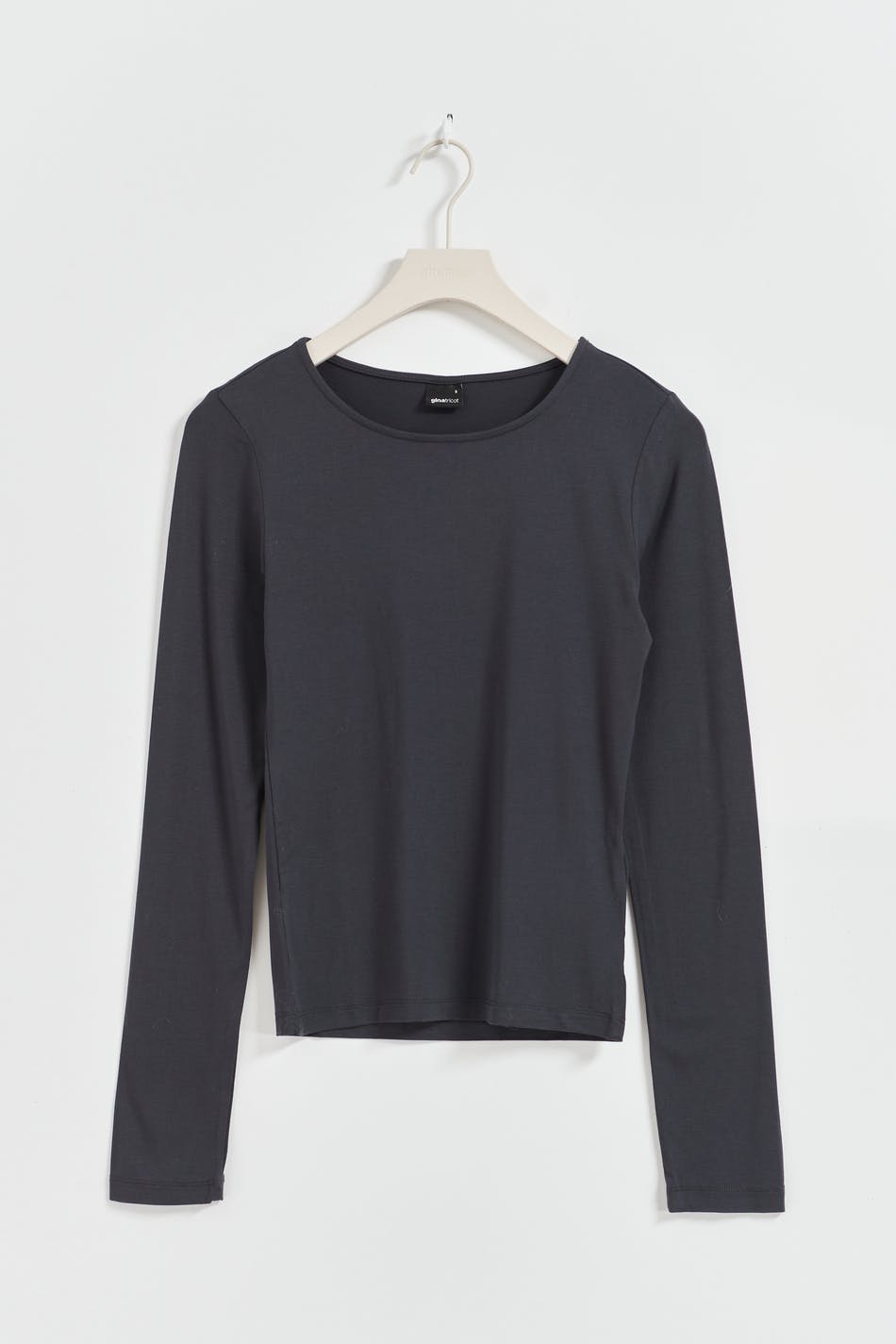 Soft touch crew neck top